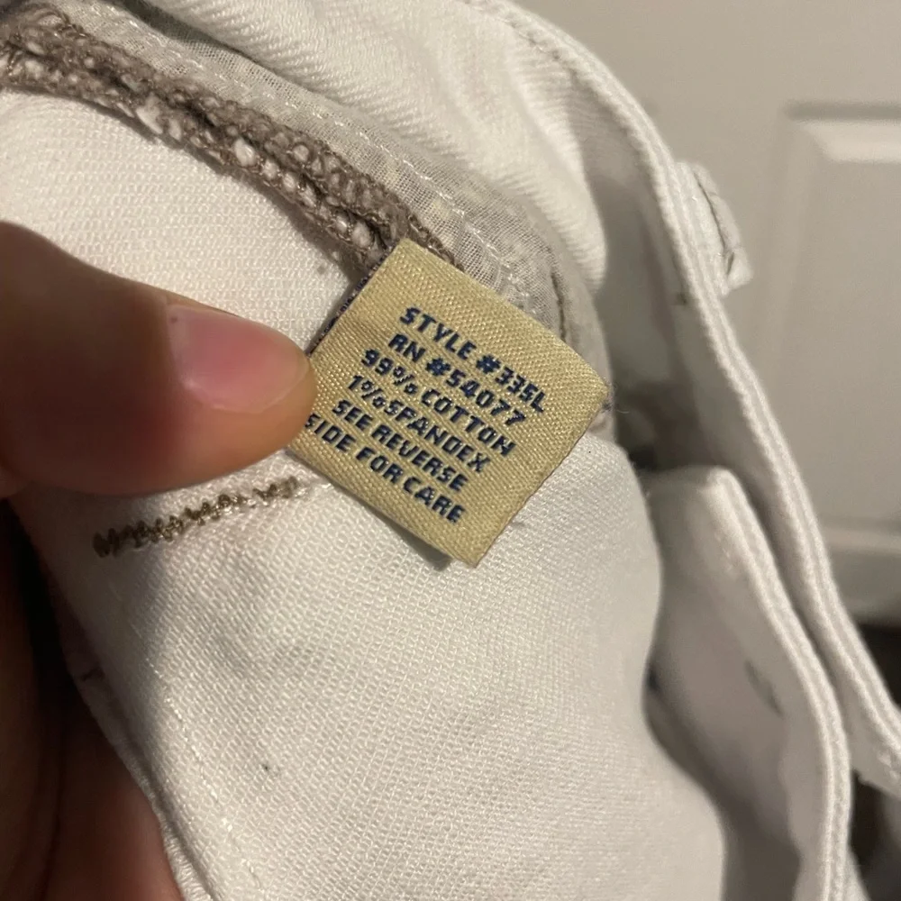 CAbi White Denim Flare Jeans - Picture 7 of 8